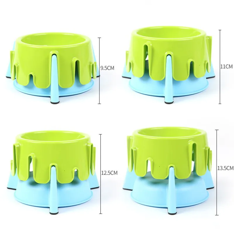Милые пластиковые миски для кормления собак, кормушка для щенка, кошки, собаки, миски для кормления домашних животных