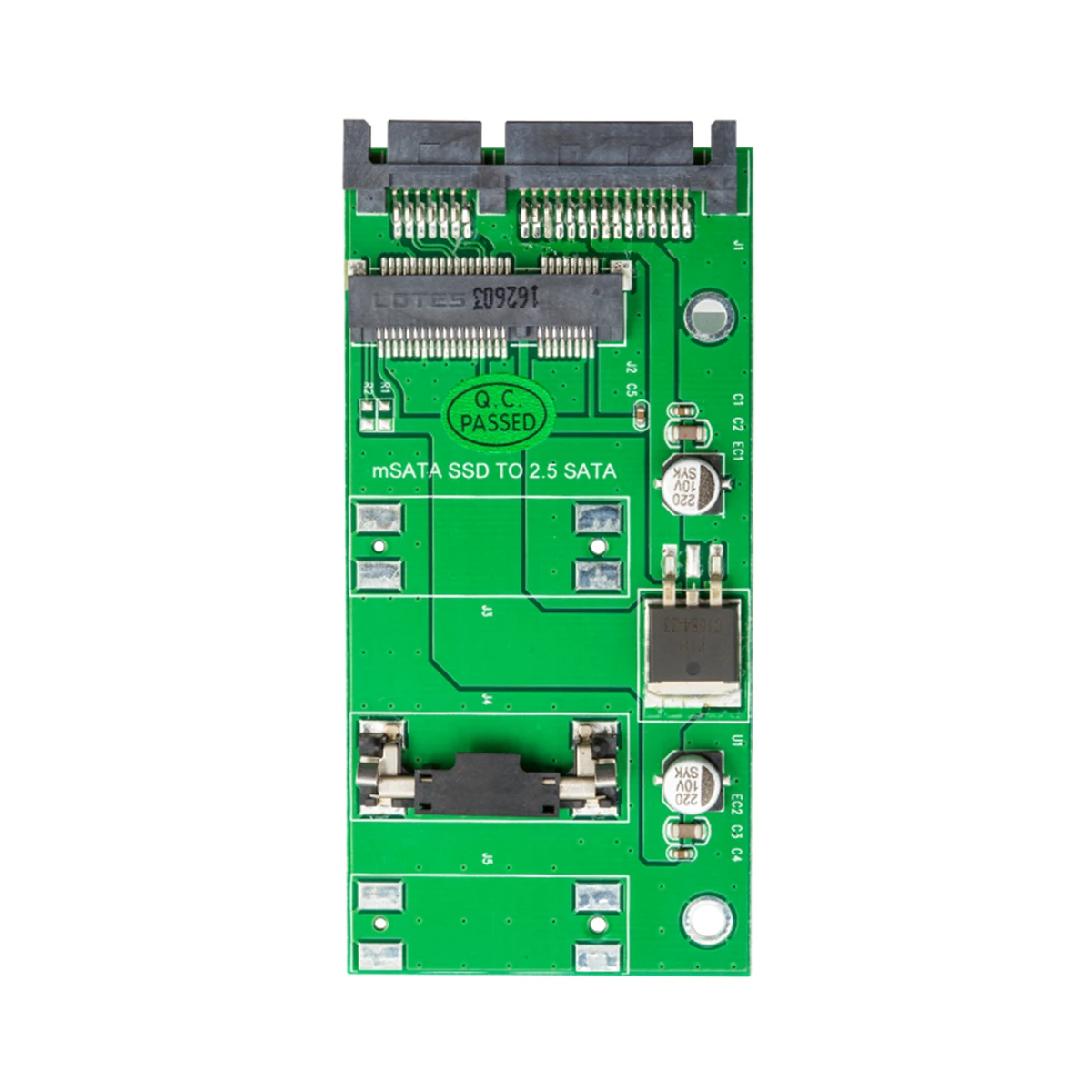 ORICO mSATA до 2,5 дюймов SATA 22PIN адаптер SSD адаптер карта Поддержка SATA3 протокол полная высота размер mSATA до 2,5 SATA 22PIN