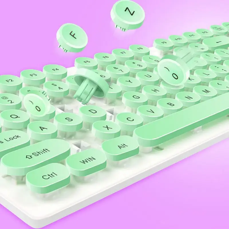 Проводная Механическая Подсветка клавиатуры портативные игры USB мышь клавиатура с подсветкой игровой набор сенсорной мыши