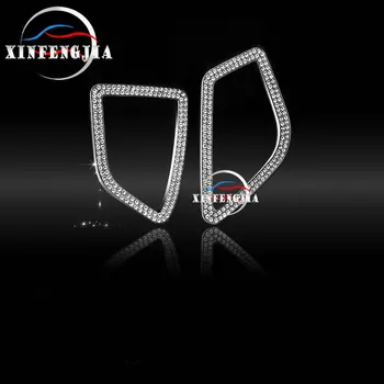 

For BMW 3 4 Series 3GT F34 F30 F36 Gold Silvery Crystal Front Air Outlet Cover Trim