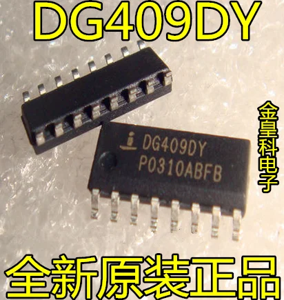 10 шт./лот DG409DYZ лапками углублением SOP-16 DG409DY DG409