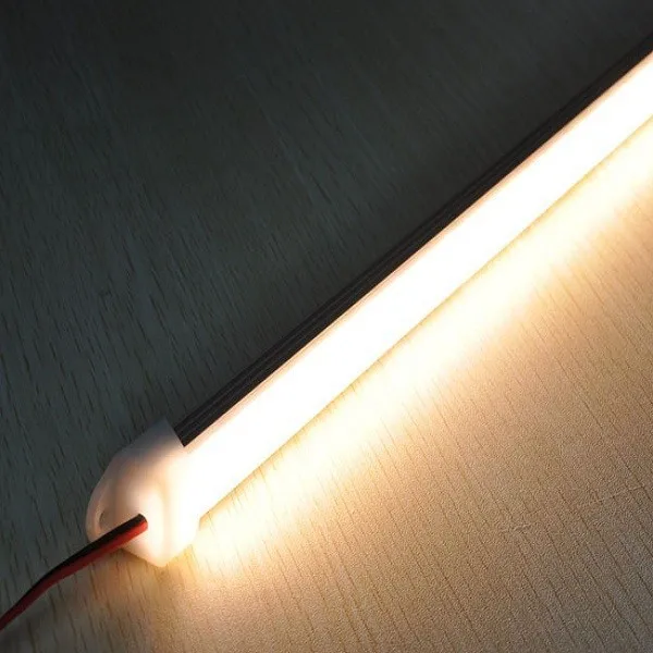 Fanlive 5630 SMD 72 светодио дный led 1 м Жесткий светодиодные полосы Бар пикселей полосы света с алюминиевым каналом 12 В DHL 20 шт./лот