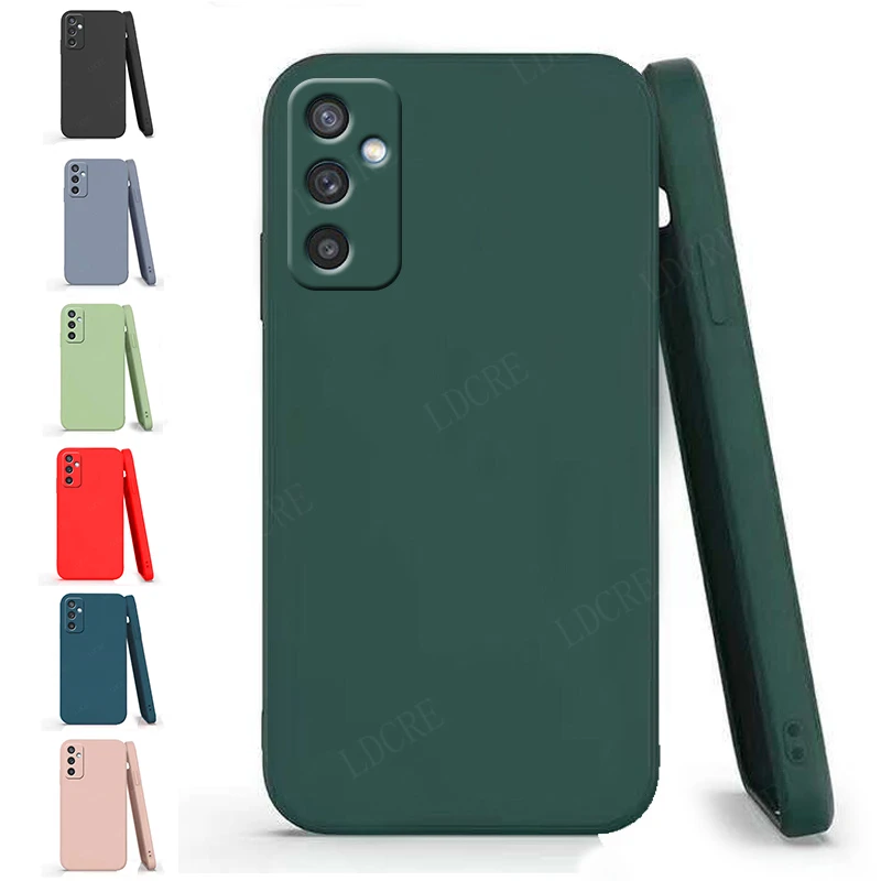 For Cover Samsung Galaxy M52 5G Case For Samsung M52 5G Shockproof Soft TPU Cover For Samsung M23 A23 A22 A13 M22 M32 M52 Fundas galaxy s22 ultra leather case