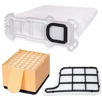 

For Vorwerk Kobold VK 135 136 135 SC Filters Bags Replacements Kit Vacuum Cleaner