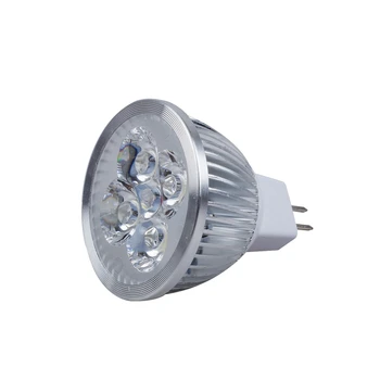 買取 Led MR16スポットライト12v 4ワット (340ルーメンの50ワット相当) 3200 3000kウォーム45度ビーム角