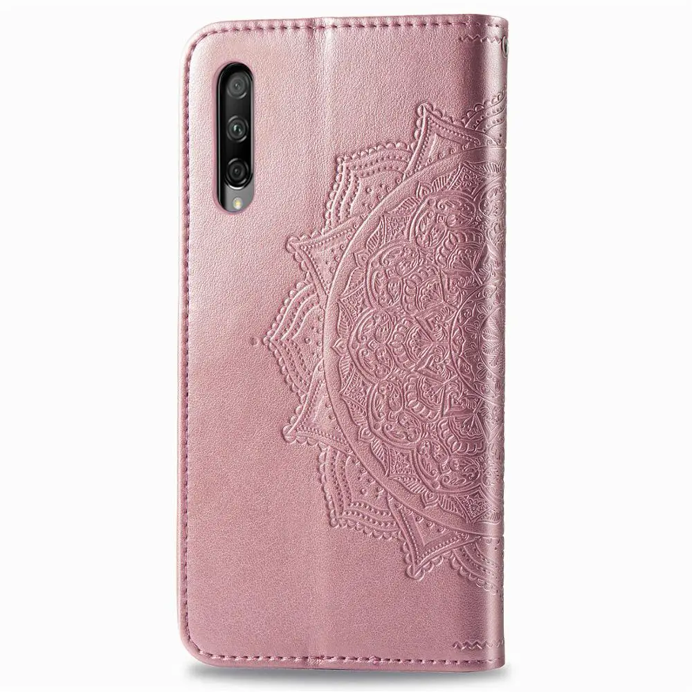 Чехол Honor9X для Huawei Honor 9 X Pro, кожаный чехол с откидной крышкой, 3D чехол с изображением мандалы и цветов для Huawei Honor 9 X Pro, чехол