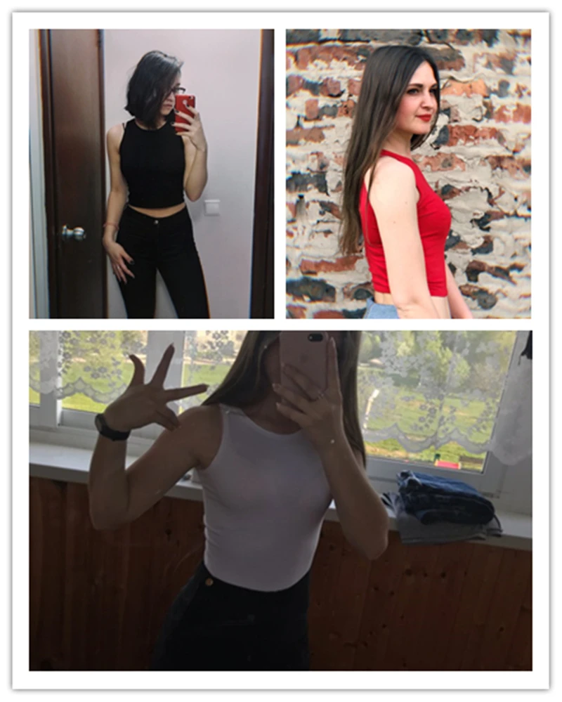 Хит, новинка, женский сексуальный хлопковый укороченный топ, укороченный бюстье, многоцветная, без рукавов, обрезанная блузка, жилет, майка, топ, камзол