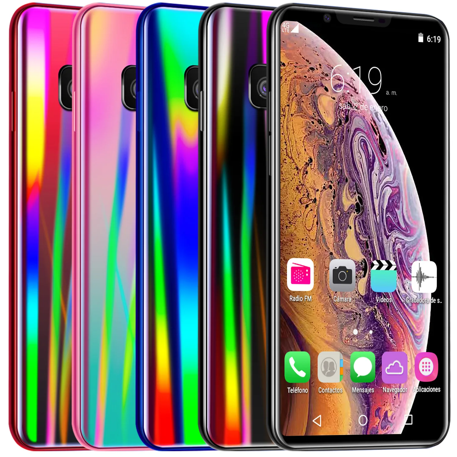 

Cross Border-S12 5.5-Inch QHD Big Screen Eight Core Mobile Phone 1 + 16G Smartphone Factory Low Price Wholesale