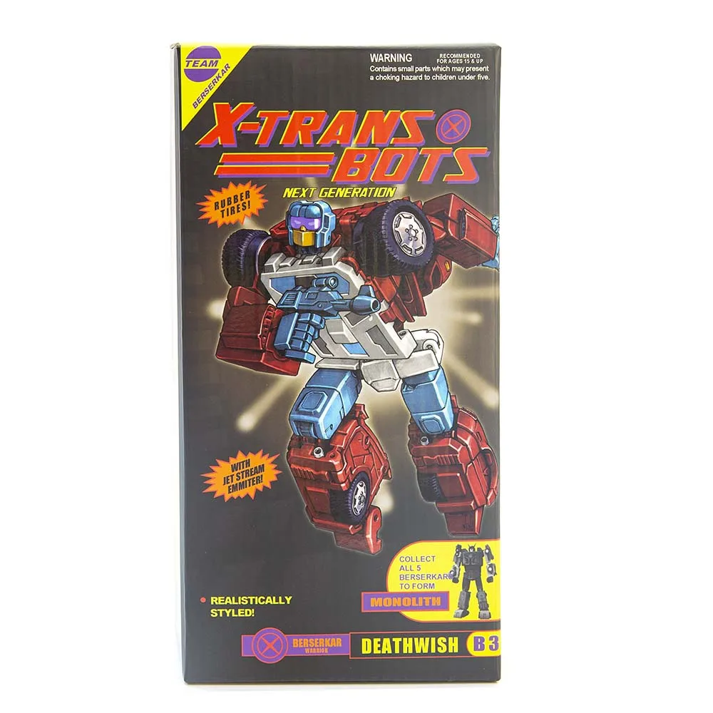 Новые игрушки-трансформеры X-transbot MX-15 G2 Deathwish Alloy Ver Dead End MX15 экшн-фигурка игрушка |