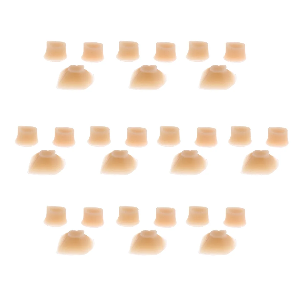Durable 10 Sets Flute Buttons Pads Flute Repair Replacement Accessory