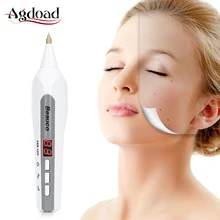 9 уровня ЖК-дисплей аппарат для лазерного удаления веснушек крот Wart бирка удаления татуировки плазменной ручка Семья кисточка для бритья тела Красота кожи инструменты