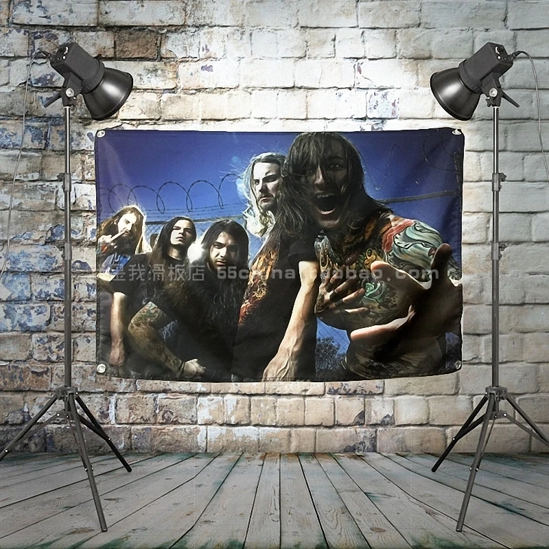 Музыкальная тема настенная подвеска с четырьмя отверстиями вывеска в стиле