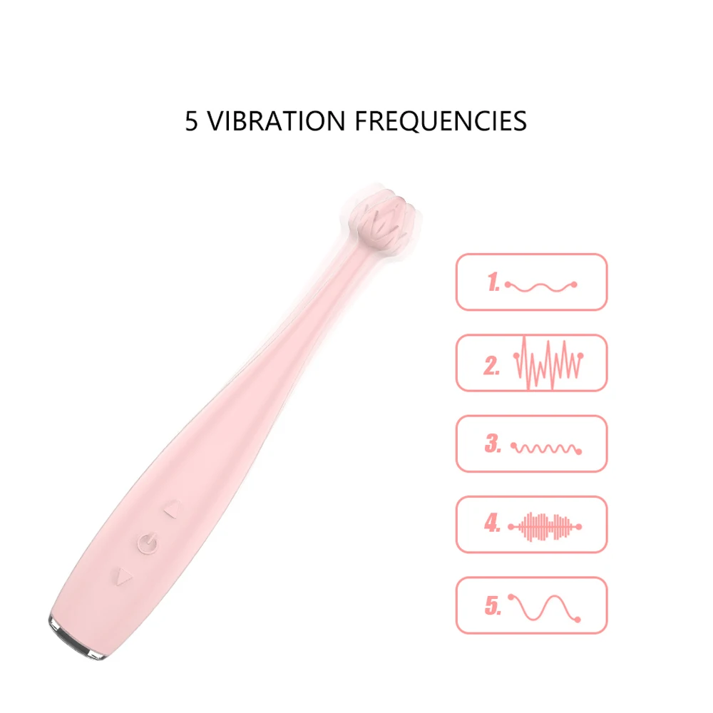 Giocattoli sexy di massaggio del clitoride per le donne Vibratore Capezzoli anali Stimolazione Dildo Masturbatore Bastone Adulto Produ_voghion.com