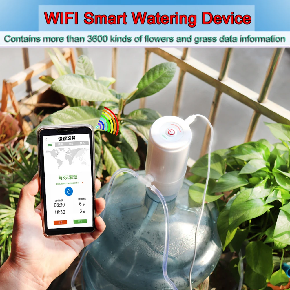 

Smart Phone Remote Garden Water Timers Intelligent Watering Device Electronic Irrigation Timer Wifi Controller Sprinkler System