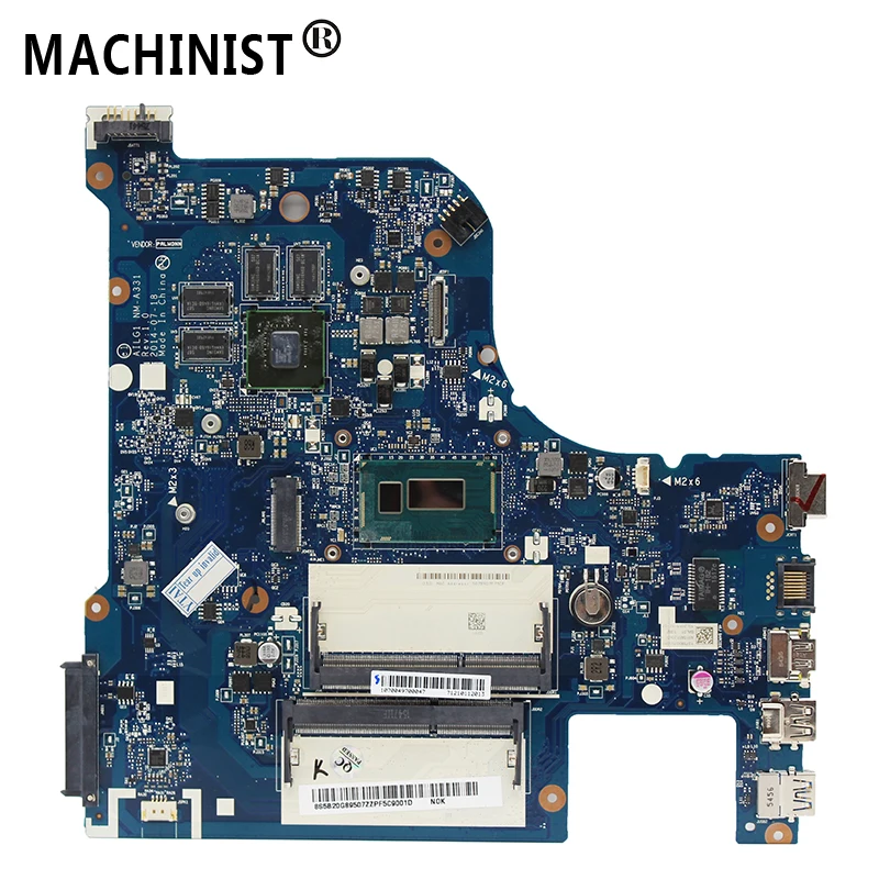 Оригинальная материнская плата для ноутбука lenovo IdeaPad G70-70 Z70-80 G70-80 MB I5-4210U GeForce 820 M/2G AILG1 NM-A331 5B20G89507