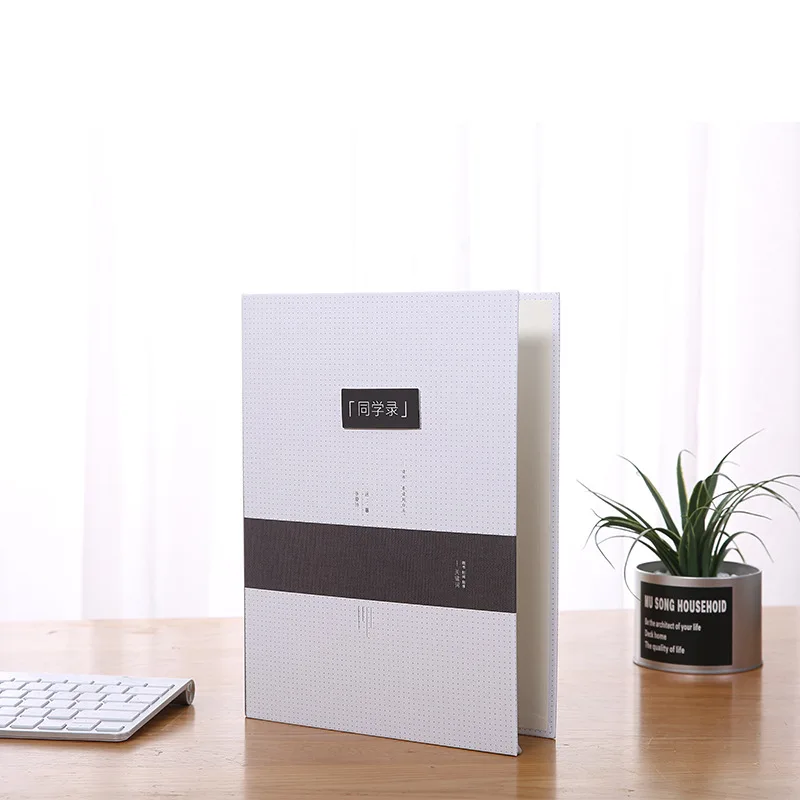 A4 Alumni Book Creative Delicacy A4 Students Graduation Album Cool Graduation Address Book Loose-leaf Notebook Wholesale