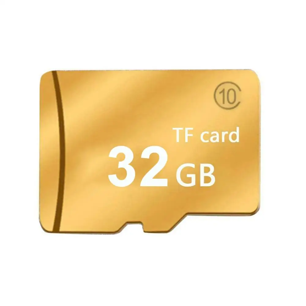 Золотой Карта памяти 256 ГБ 128 Гб 64 ГБ 32 ГБ Micro sd карта класс 10 UHS-3 флэш-карта памяти Microsd TF/sd карта - Цвет: Золотой