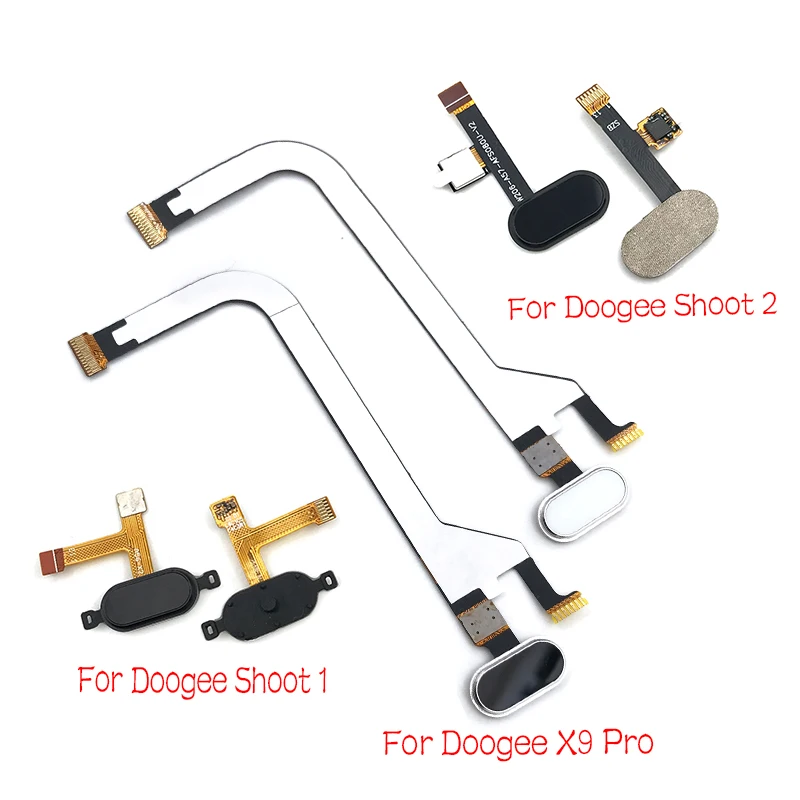 Для Doogee Shoot 1 2X9 Pro сканер отпечатков пальцев Сенсорный ID сенсор Главная Кнопка возврата гибкий кабель в сборе