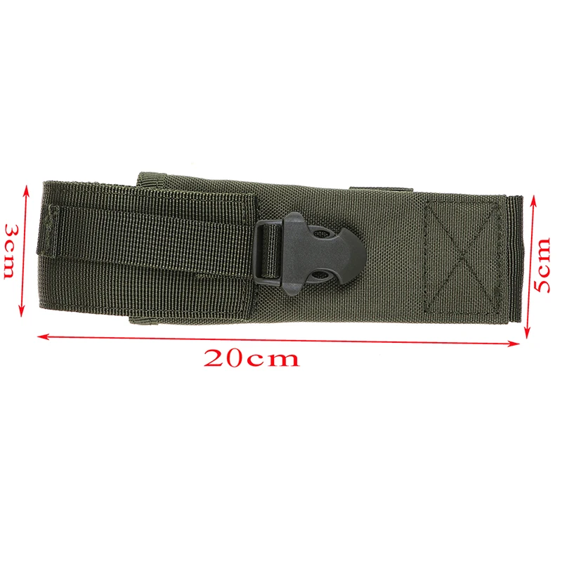 1000D нейлоновый держатель фонарика Чехол Molle Light кобура Сумка для фонарика для кемпинга туризма