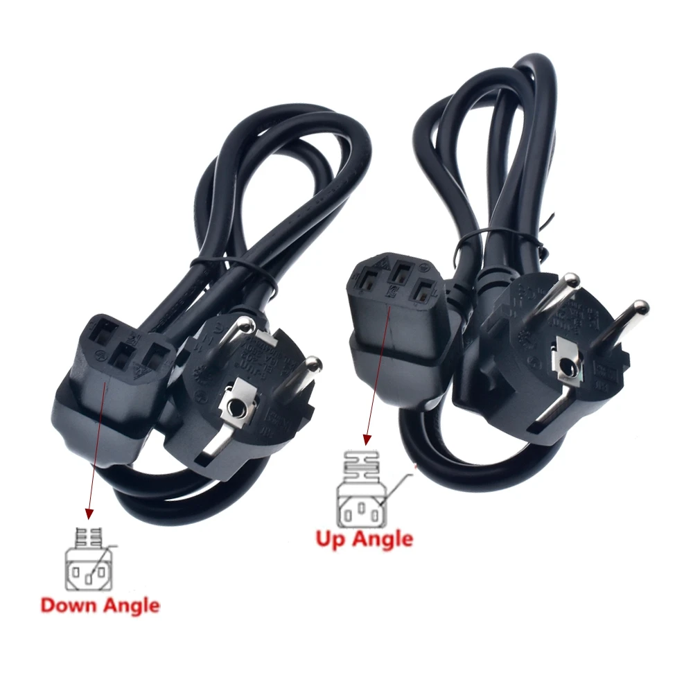 Power Cord Computer C13 C13 Angled Power Cord C13 Power Cable