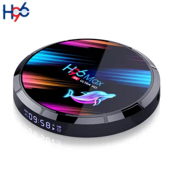 

Best Android Box H96 MAX X3 Amlogic S905 X3 Quad Core Support 5GHZ 2.4 GHZ WIFI 8K BT4.0 Media Player 4G 128G