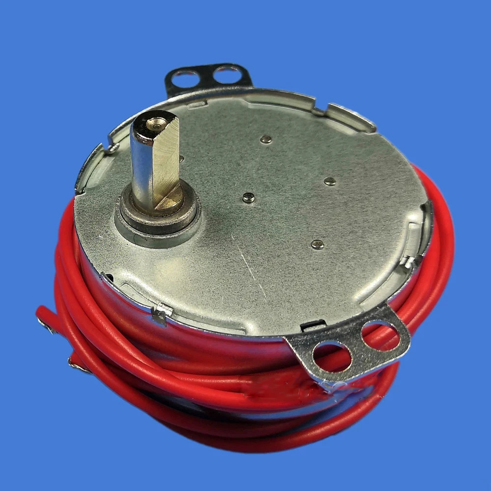 AC 5V 6V 9V 12V 24V 110V 220V Synchronous Motor 4W Permanent Magnet Gear Low Speed CW CCW TYC-50 TYC49 TYJ50 50TYZ Microwave Fan