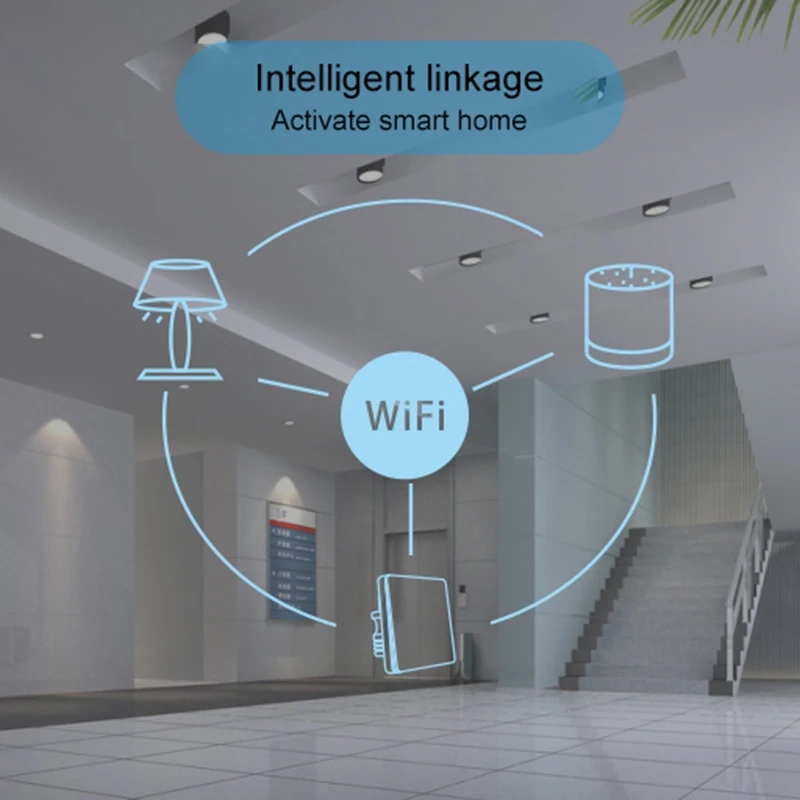 Универсальный wifi смарт-переключатель беспроводной приложение управление Zigbee переключатель, 86 домашней автоматизации wifi Голосовое управление переключатель, работа с Echo/Alex