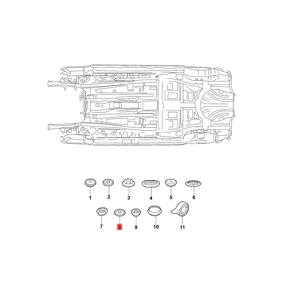 N 102 265 01 Car Floor Pan Chassis Bung Plug Grommet Cover For Audi A1 A3 A4 A5 A6 A7 Q3 Q4 Q5 Q6 Q7 S3 S4 S5 S6 Sq5 N10226501 Valve Covers Aliexpress