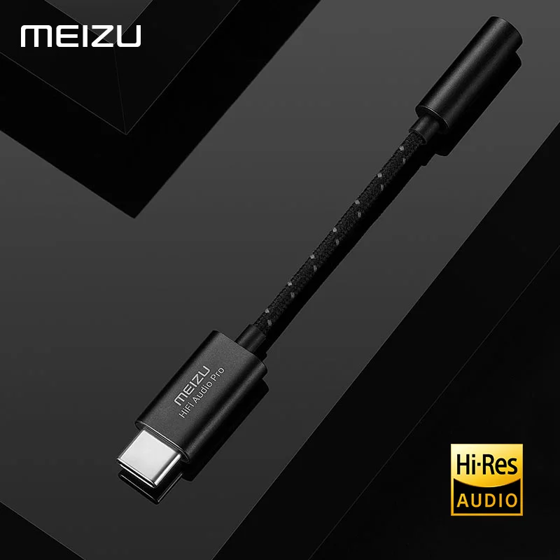 MEIZU Hi-Fi аудио декодирование Amp Pro DAC 3,5 мм тип-c аудио адаптер усилитель для наушников адаптер 32 бит/384 k для Android Windows Mac