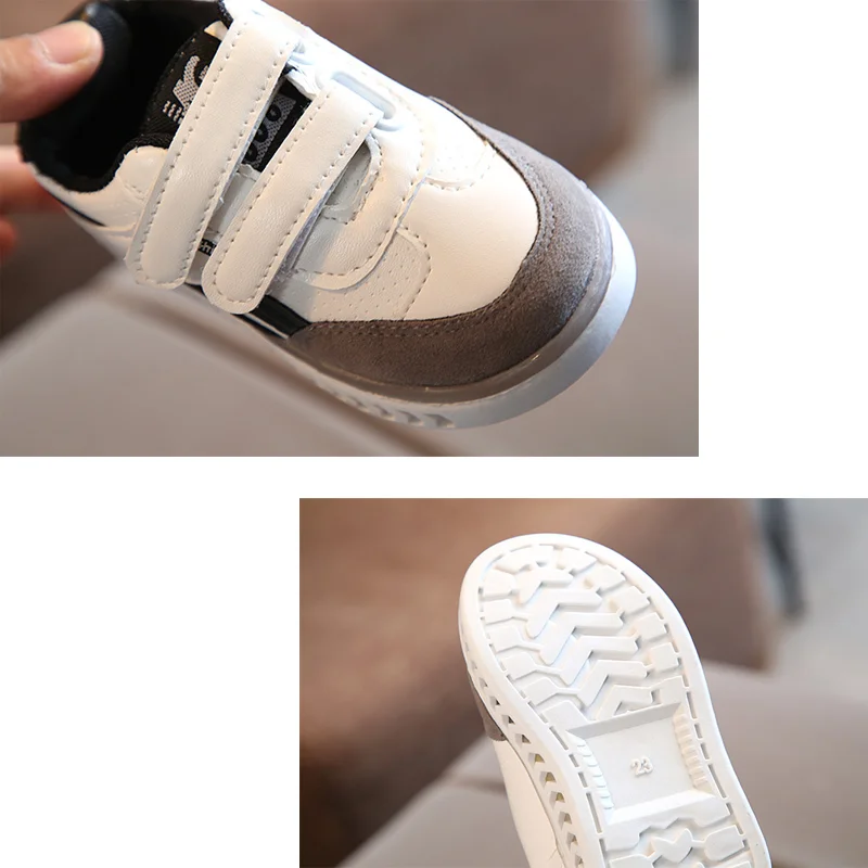 Детские светящиеся кроссовки обувь для маленьких девочек и мальчиков