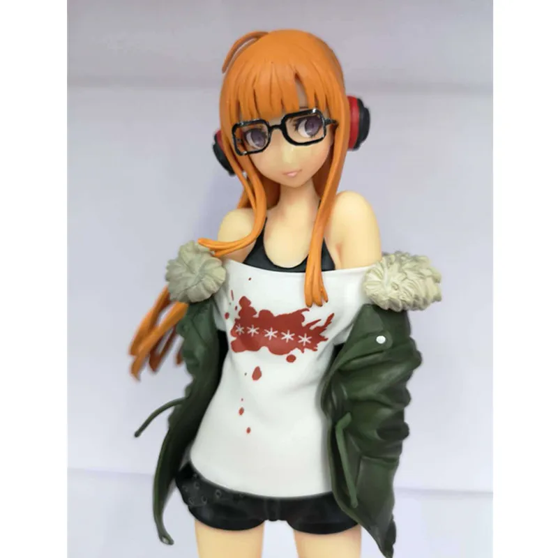 Persona 5 футаба Сакура фигурка ПВХ фигурка игрушки модель подарок игрушки кукла подарок Рождество A246