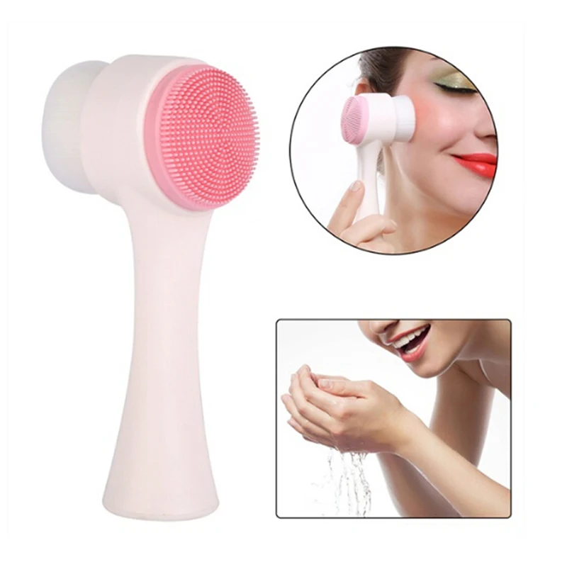 Многофункциональная электрическая Очищающая щетка для лица мини спа Массажная