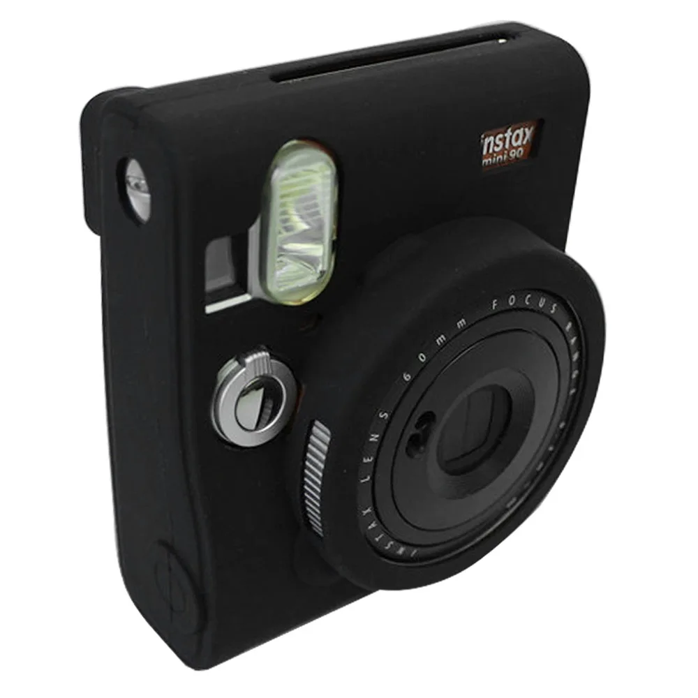 Резиновый защитный силиконовый чехол, мягкий чехол для камеры для Fujifilm Instax Mini 90 NEO, защитная рамка для камеры, кожаный чехол