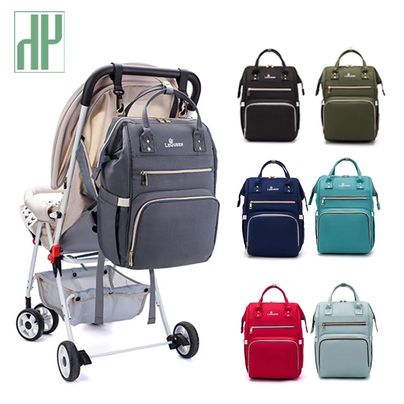 

Fashion diaper bag backpack portable storage stroller bag multi-function large capacity waterproof maternal nappy bag