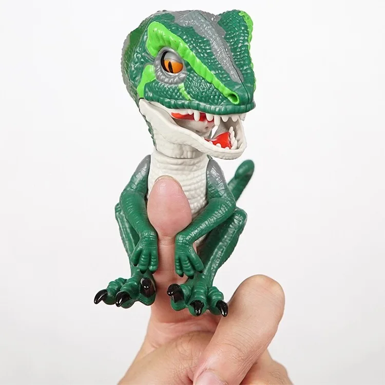 Стиль игрушечный динозавр кончик пальца динозавр пересекающийся Рождество новая игрушка поставщик электроэнергии Джонсон Горячая Звук T