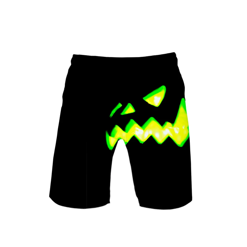 Хэллоуин 3D карман быстросохнущие плавки шорты для мужчин одежда для плавания Мужской купальный костюм плавки летняя пляжная одежда для серфинга