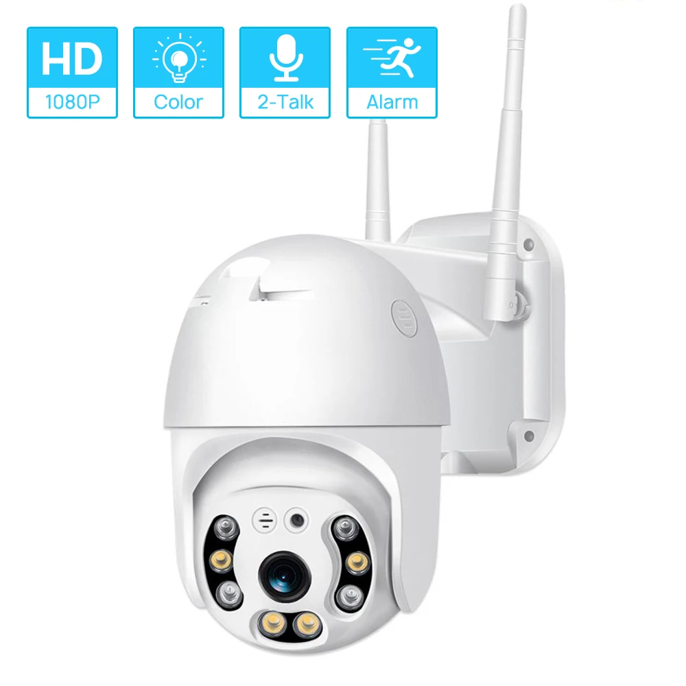 HD1080P Wifi камера H.265x мини панорамирование/наклон Onvif ip AI Обнаружение человека