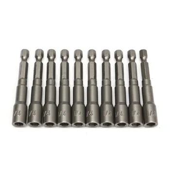 

1/4 Inch Hex Shank Handle Magnetic Nut Driver 2-9/16 Power Drill Bit Holder