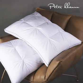 

Peter Khanun 48*74cm 3D Bread Down Alternative Pillows for Sleeping Side Sleeper Super Soft MicroFiber Filled Bed Pillows 015
