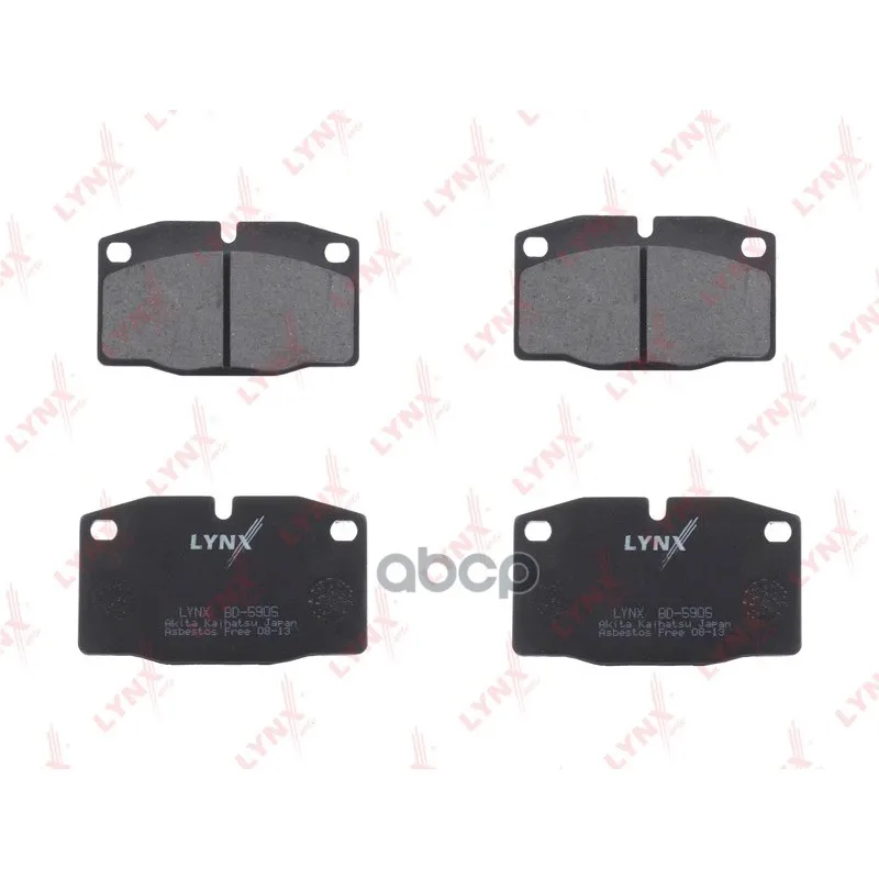 Колодки Тормозные Дисковые Daewoo Nexia/ Opel Ascona C/Kadett 92/Vectra A 95/Omega A LYNXauto арт. BD5905