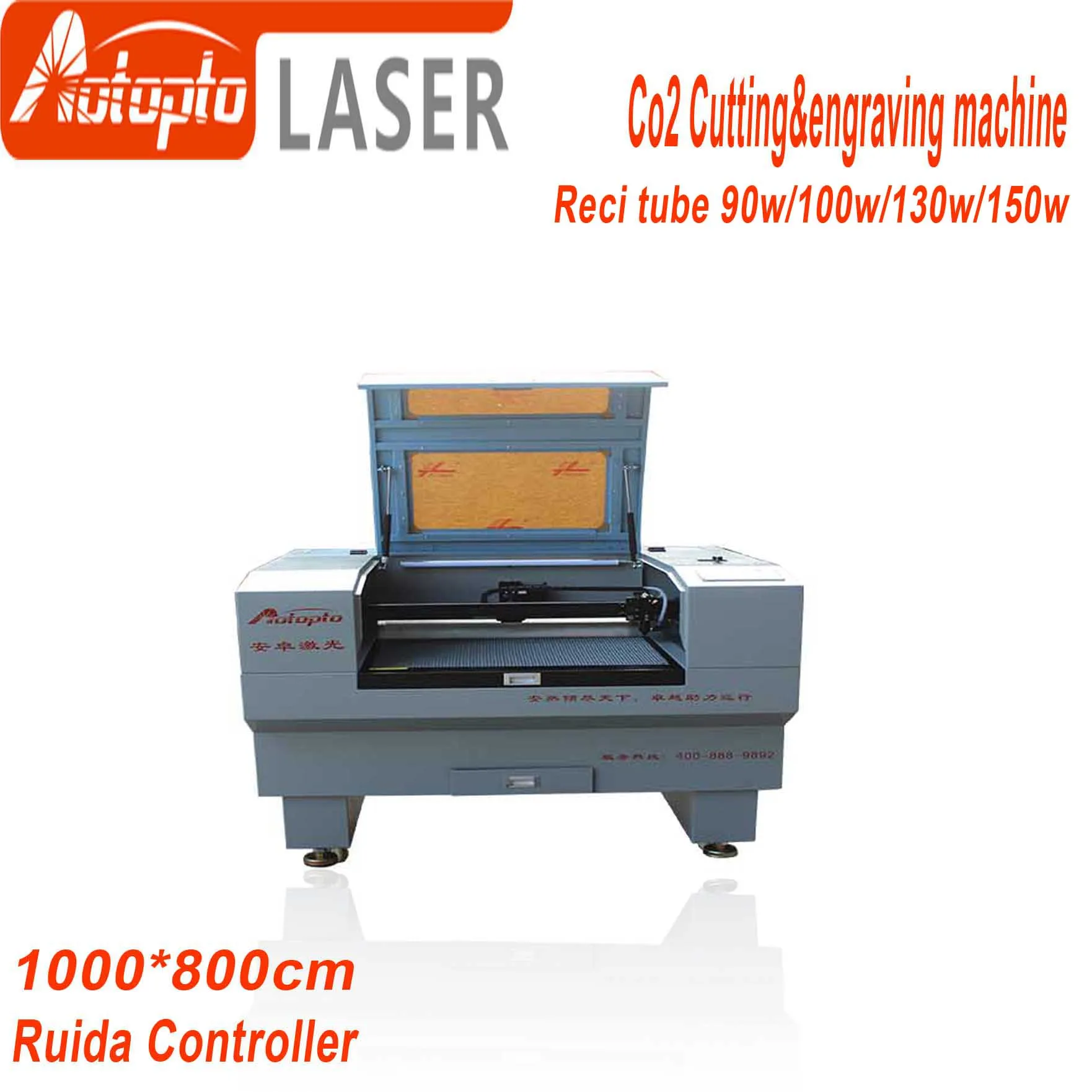 

Reci 90W 100w 130w 150w 1080 Laser Engraver Ruida 6442S Laser Engraving Cutting Machine woodworking wood plywood acrylic leather