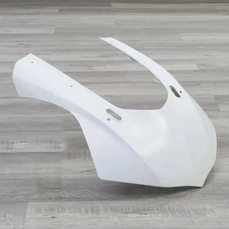 Мотоцикл Неокрашенный Белый верхний передний обтекатель клобук нос для YAMAHA YZF R1- 18