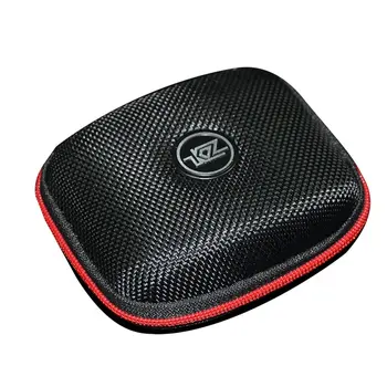

KZ Portable Mini Nylon Earphone Storage Organizer Earphone Holder Carrying Hard Case Winder Stretch Earbud Storage Case;