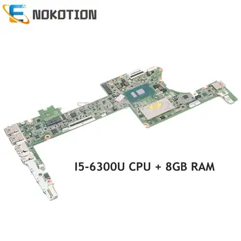 شراءاللوحة الأم لأجهزة الكمبيوتر المحمول NOKOTION لـ HP Spece X360 G2 13-4000 847448-601 847448-501 847448-001 Srsr2f0 I5-6300U 8GB RAM