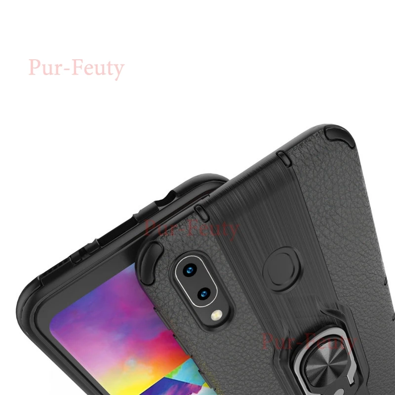 Чехол для samsung Galaxy M20 роскошный Броня мягкий ударопрочный силиконовый бампер магнитное кольцо Броня чехол для Galaxy M20 SM-m205F/DS