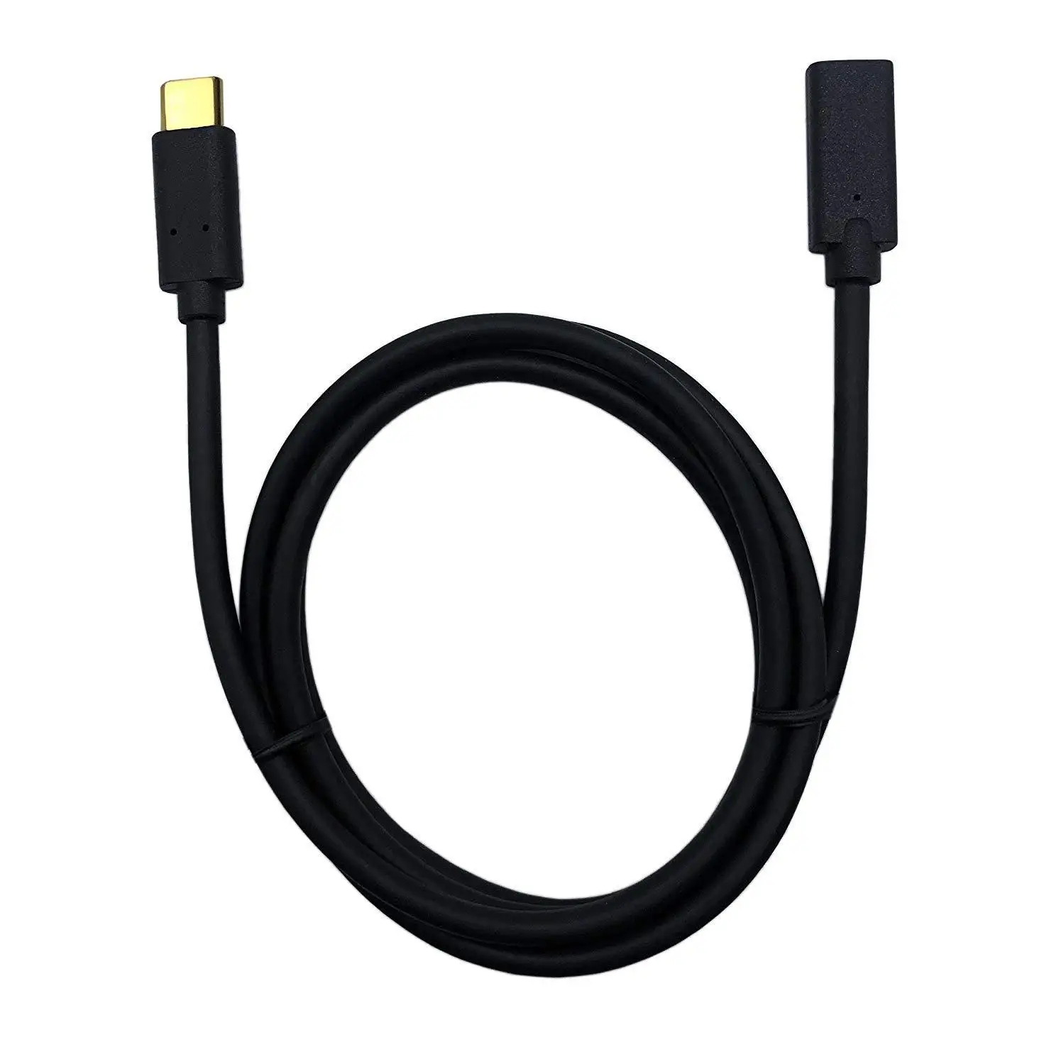 Позолоченный USB type-C кабель-удлинитель для мужчин и женщин USB C кабель-удлинитель USB 3,1 type C для быстрой зарядки и синхронизации данных