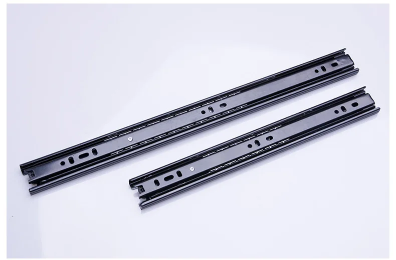 Drawer Mute Ballistic Slide Cabinet Buffer Damping Slide Three Fold Ballistic Slide Accessories for Furniture Hardware