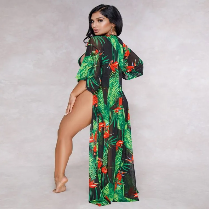 Купальник большого размера 2020 года сексуальная накидка на бикини купальник