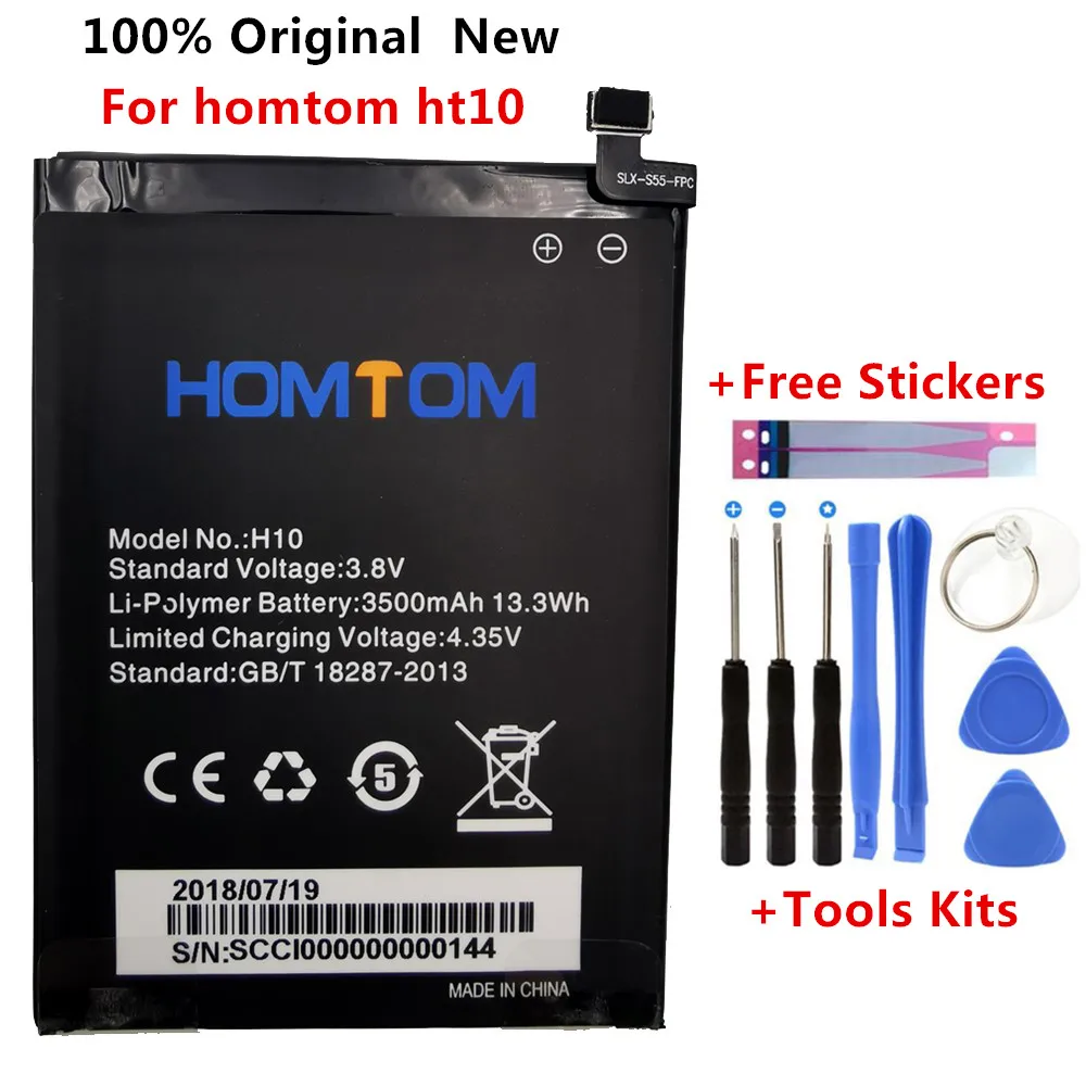 Для HOMTOM ht10 аккумулятор 3500 мАч для HOMTOM HT10 умная телефонная батарея+ Бесплатные инструменты