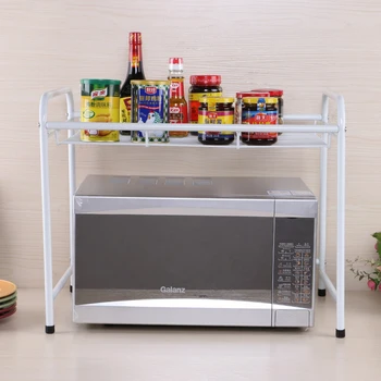 

Over The Rack Stainless Steel Storage Rack Bath Shelf Kitchen Tableware Microwave Oven Stand Home Office Shelf Organizer Holder